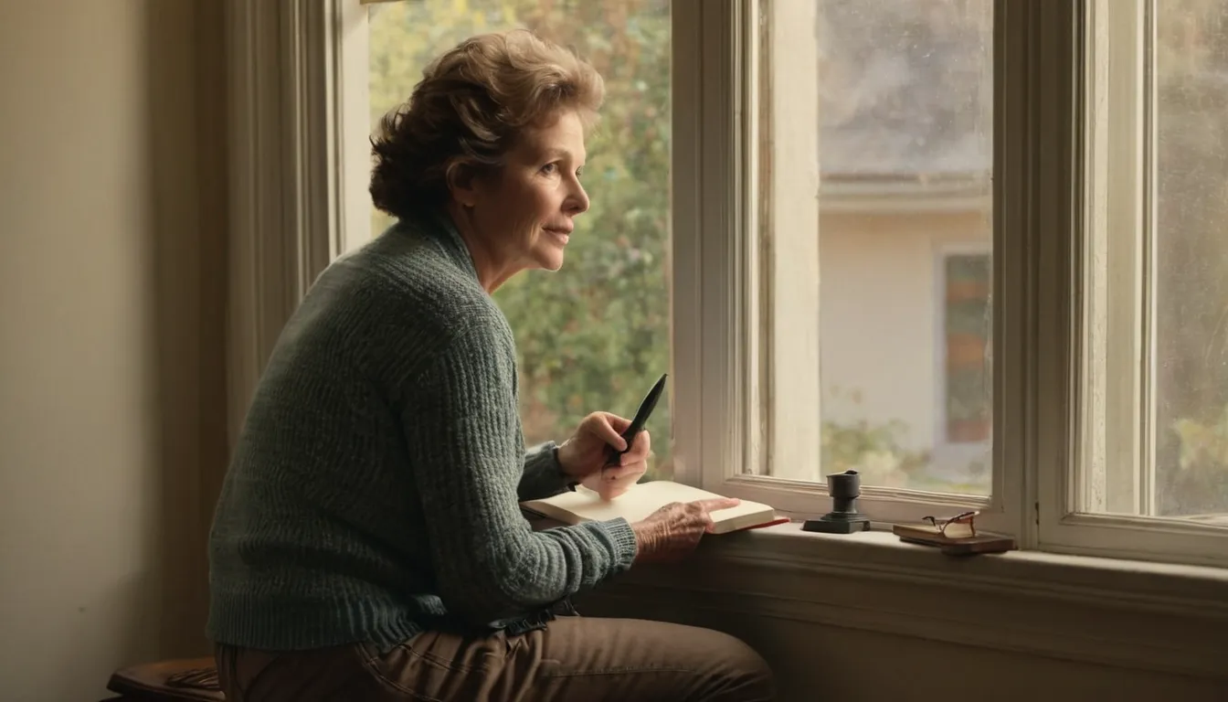 A homeowner checking a window sill with a flashlight